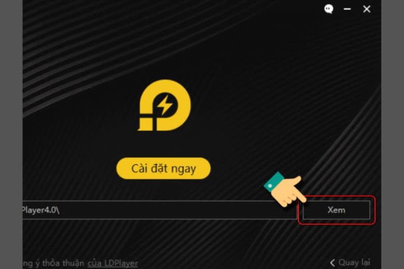 Click vào "Xem"